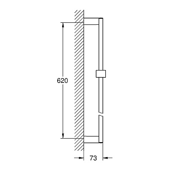 Штанга для душа GROHE 27892000 хром