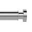 Карниз для ванны IDDIS 110-200см хром глянец 030A200I14