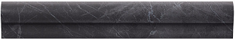 Бордюр Atlas Concord Италия Brick Atelier LVLN Marvel Noir S.Laurent London 30,5х5см 0,153кв.м.