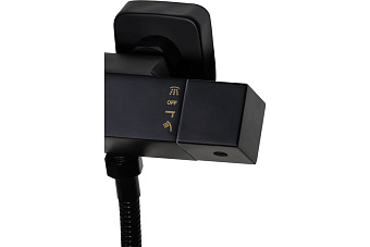 Душевая система Maxonor MN2489-7 PURE LIFE чёрный