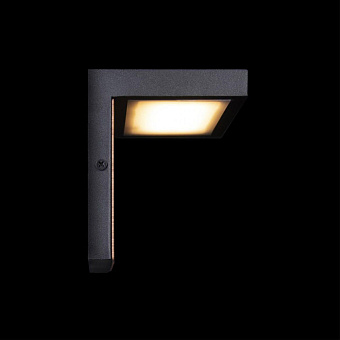 Светильник фасадный Loft It Oak 100001W 5Вт IP54 LED коричневый/чёрный