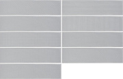 Настенная плитка WOW Gradient 109162 Decor Greige Matt 7,5х30см 0,444кв.м. матовая
