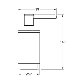 Дозатор GROHE Selection 41028000 хром