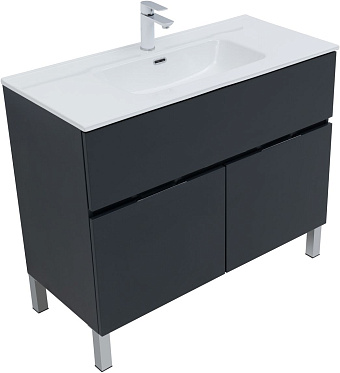 Мебель для ванной AQUANET Алвита New 273988 серый