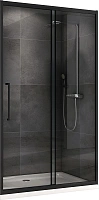 Душевая дверь Abber Schwarzer Diamant AG30170BH 195х170см стекло прозрачное