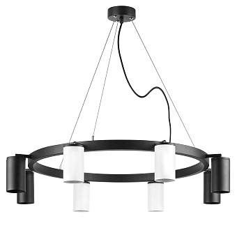 Люстра подвесная Lightstar Rullo LR018364374 400Вт 8 лампочек GU10
