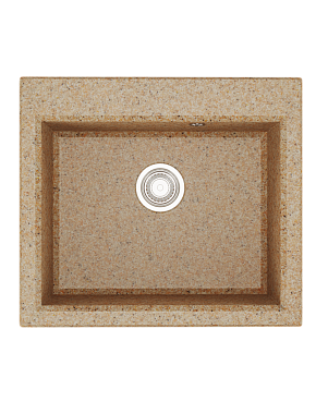 Мойка кухонная Акватон Линеа 1A733032LW220 51,7х58,4см песочный