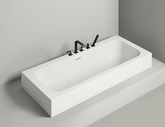 Ванна каменная SALINI ORLANDA 103312G 180х80см встраиваемая