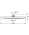 Верхний душ GROHE Rainshower Cosmopolitan 310 27477000 хром