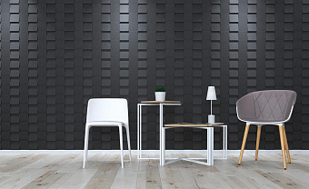 Настенная плитка WOW Wow 91779 L Graphite Matt 25х25см 0,623кв.м. матовая