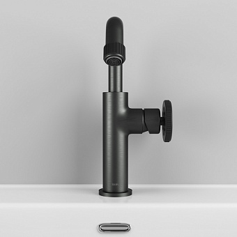 Смеситель для раковины IDDIS Grange GRAGMR0i01 графитовый