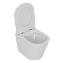 Унитаз подвесной D&K Venice DT1026016 безободковый с микролифтом