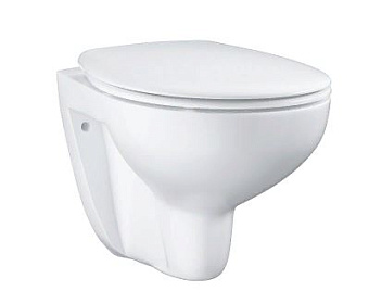 Унитаз подвесной GROHE Bau Ceramic 39351000 с микролифтом