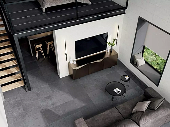 Матовый керамогранит KERAMA MARAZZI Про Лаймстоун DD640820R серый тёмный 60х60см 1,8кв.м.