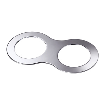 Рамка Novotech 358243 195х100мм хром