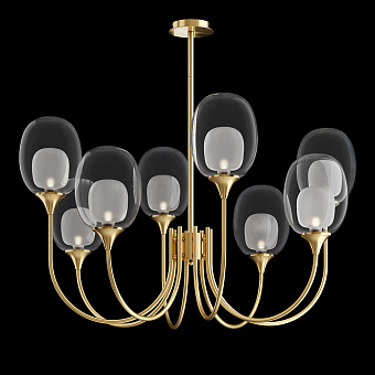 Люстра Maytoni Aura MOD016PL-08BS 60Вт 8 лампочек E14