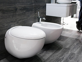 Унитаз подвесной SANITA LUXE RINGO RNGSLWH0104 безободковый с микролифтом