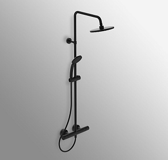 Душевая система IDEAL STANDARD IDEALRAIN ECO A7545XG чёрный