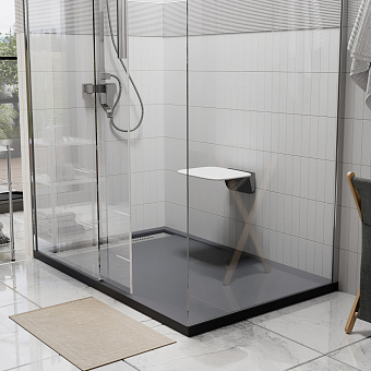 Душевой поддон WASSERKRAFT Wiese 84T07 90х120см