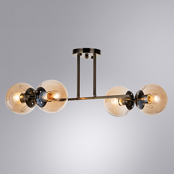Светильник потолочный Arte Lamp ORNELLA A4059PL-4AB 60Вт E27