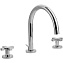 Смеситель для раковины Cisal Barcelona Quad BQ00107021 хром
