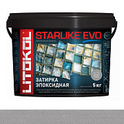 Эпоксидная затирка LITOKOL STARLIKE EVO жемчужно-серый 5кг