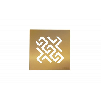 Душевой трап BERGES 94364 21х19см боковой сток