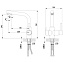 Смеситель для кухни LEMARK Comfort LM3061C поворотный излив хром