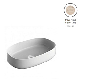 Раковина накладная ArtCeram Cognac COL003 45 00 55х35см