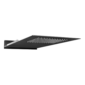 Верхний душ Cisal Zen Shower ZS022520D2 чёрный (матовый)