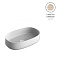 Раковина накладная ArtCeram Cognac COL003 45 00 55х35см