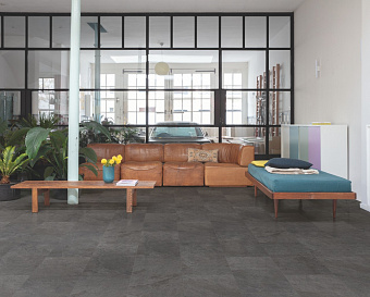 Виниловый ламинат Quick-Step Сланец чёрный AMCL40035 1300х320х4,5мм 32 класс 2,08кв.м