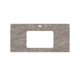 Столешница KERAMA MARAZZI Plaza PL3.VT280.100 Керамогранит 100х48см Парнас пепельный лаппатированный