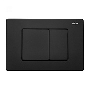 Панель смыва Abber AC0120MB чёрный матовый