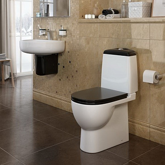 Унитаз напольный SANITA LUXE Best BSTSLCC06100522 ободковый с микролифтом