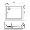 Душевой поддон RGW Acryl 16180282-11 STYLE 120х80см