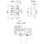Петля скрытая ARMADILLO Architect 3D-ACH 40 SG R 94,8х23,3мм матовое золото