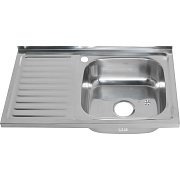 Мойка кухонная MELANA 8050 005 t R (*10) 80х50см хром