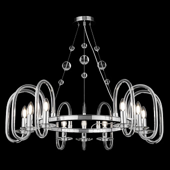 Люстра подвесная Maytoni Taro MOD026PL-09CH 60Вт 9 лампочек E14