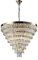 Люстра подвесная CRYSTAL LUX ABIGAIL ABIGAIL SP22 D820 GOLD/TRANSPARENT 1320Вт 22 лампочек E14