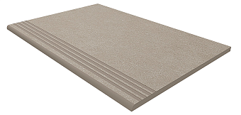 Плитка для ступеней ESTIMA Terra Steptrade/TE01_NS/30x120x10 бежевый 120х30см 0,36кв.м. матовая