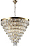 Люстра подвесная CRYSTAL LUX ABIGAIL ABIGAIL SP22 D820 GOLD/TRANSPARENT 1320Вт 22 лампочек E14