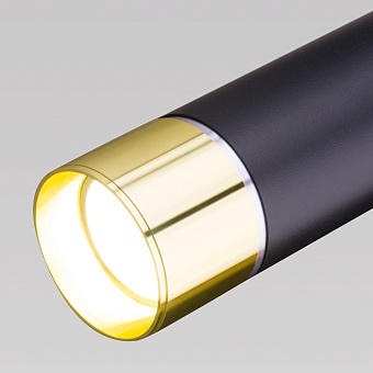 Светильник подвесной Eurosvet DLN106/DLN107 DLN107 GU10 черный/золото 40Вт GU10