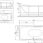 Каркас под ванную AM-PM Sensation W30A-170-075W-R 75см
