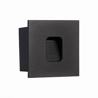 Светильник фасадный ST Luce VISANO SL9501.441.01 1Вт IP54 LED чёрный