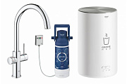 Смеситель для кухни GROHE Red II Duo 30083001 высокий излив хром