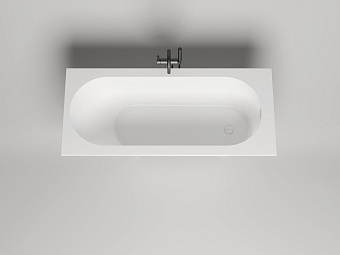 Ванна каменная SALINI ORNELLA 102414GRH 170х80см встраиваемая