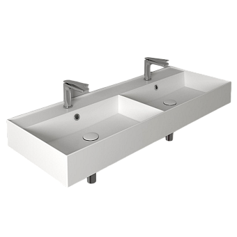 Раковина подвесная SIMAS Agile AG121D bi*2 121х46см