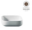 Раковина накладная ArtCeram Cognac COL008 49 00 55х35см