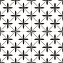 Напольная плитка Dual gres Chic DG_CH_P_WH_N Poole White 45х45см 1,42кв.м. матовая